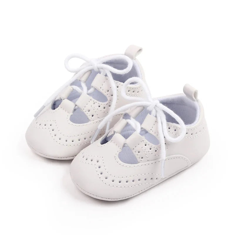 Newborn Baby Boy Girl Shoes Casual PU Leather Baby Shoes Rubber Sole Anti-slip Toddler First Walkers Infant Girl Shoes Moccasins