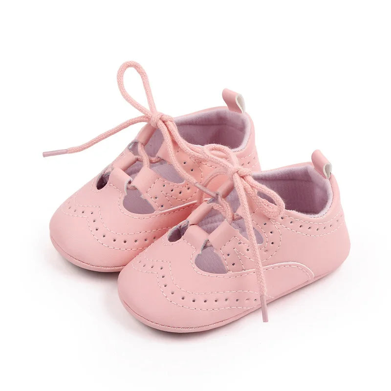 Newborn Baby Boy Girl Shoes Casual PU Leather Baby Shoes Rubber Sole Anti-slip Toddler First Walkers Infant Girl Shoes Moccasins